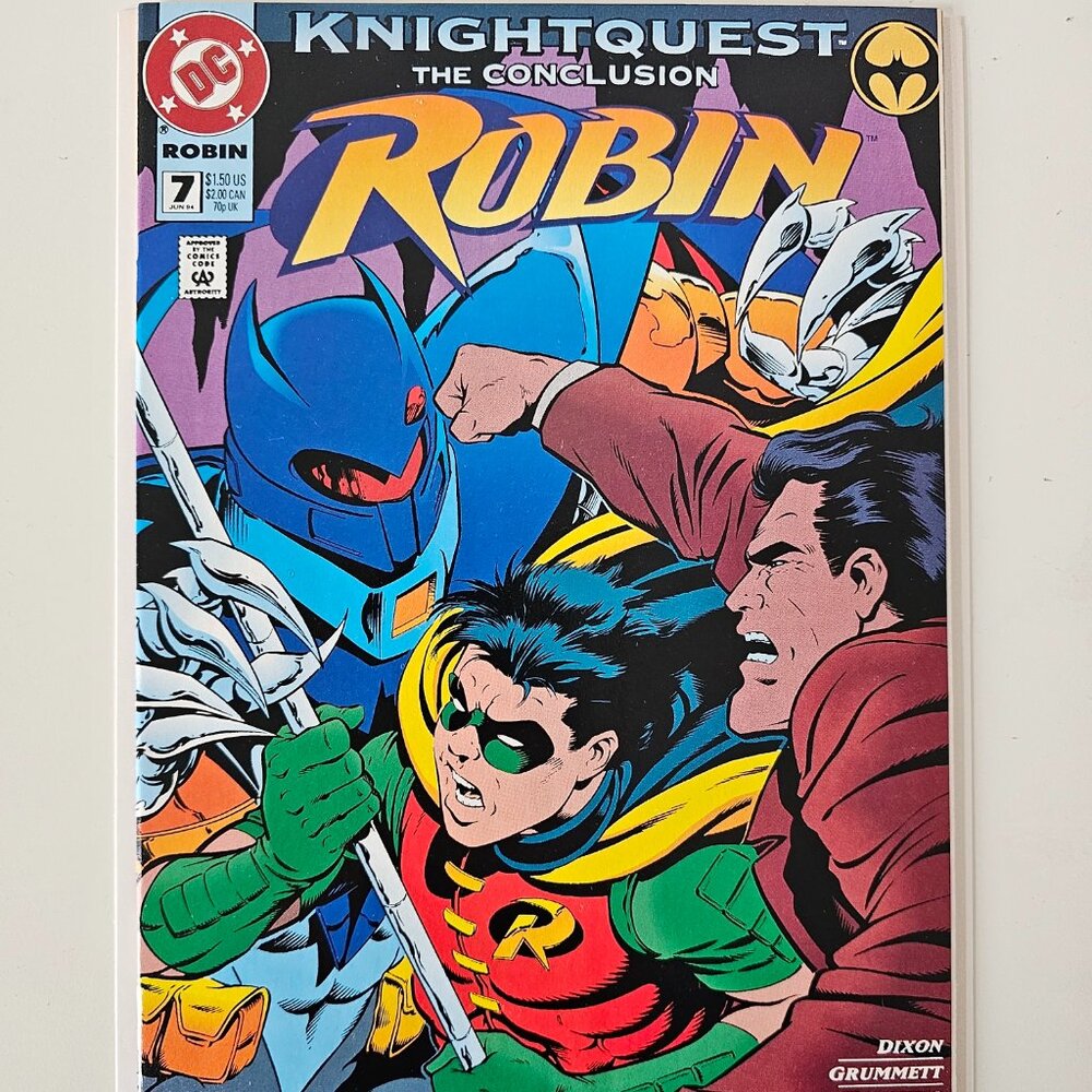 ROBIN #7 Jun 1994 DC Comics Knightquest - The Conclusion VF/NM